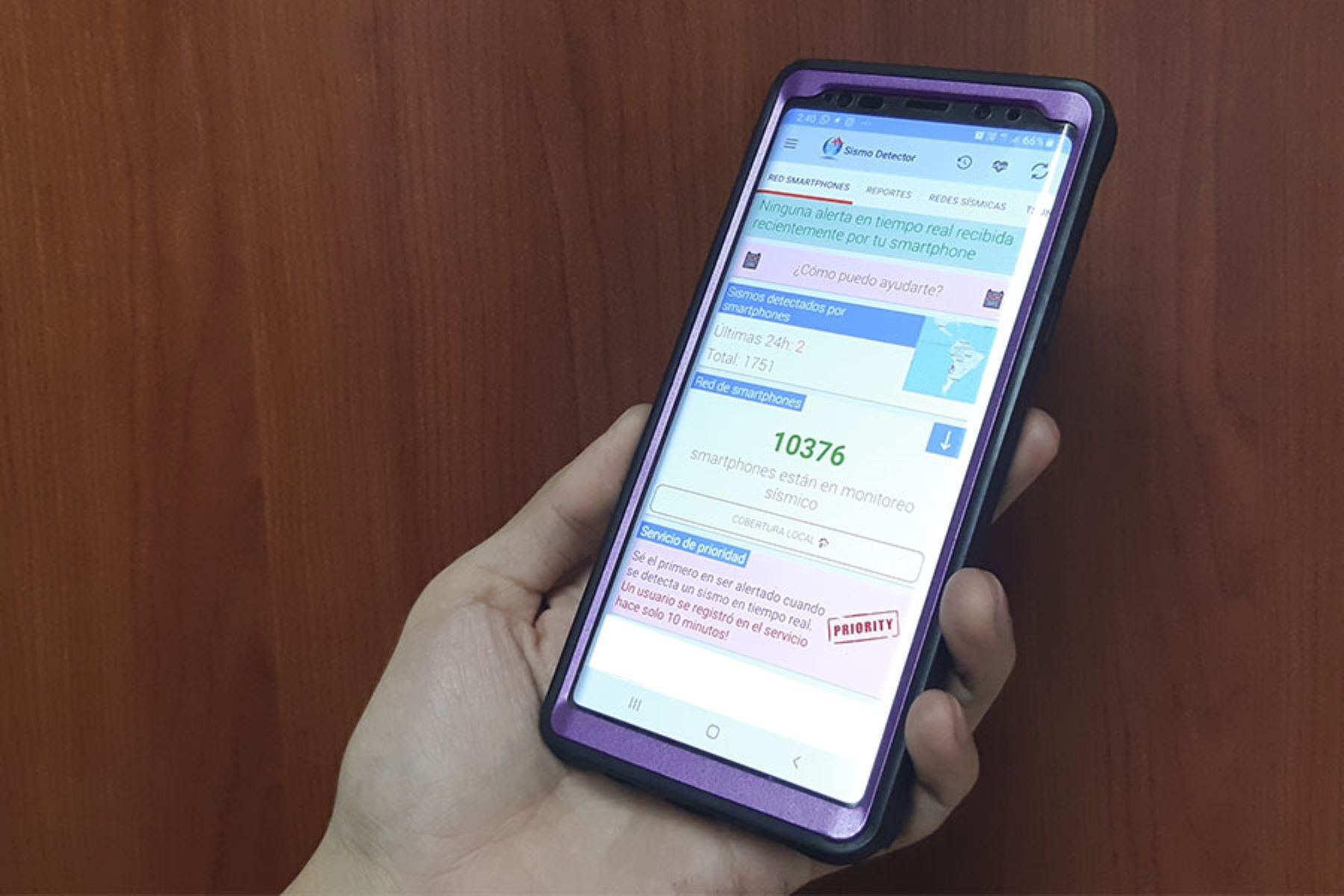 Conoce la aplicación móvil gratuita que te alerta segundos antes de un sismo