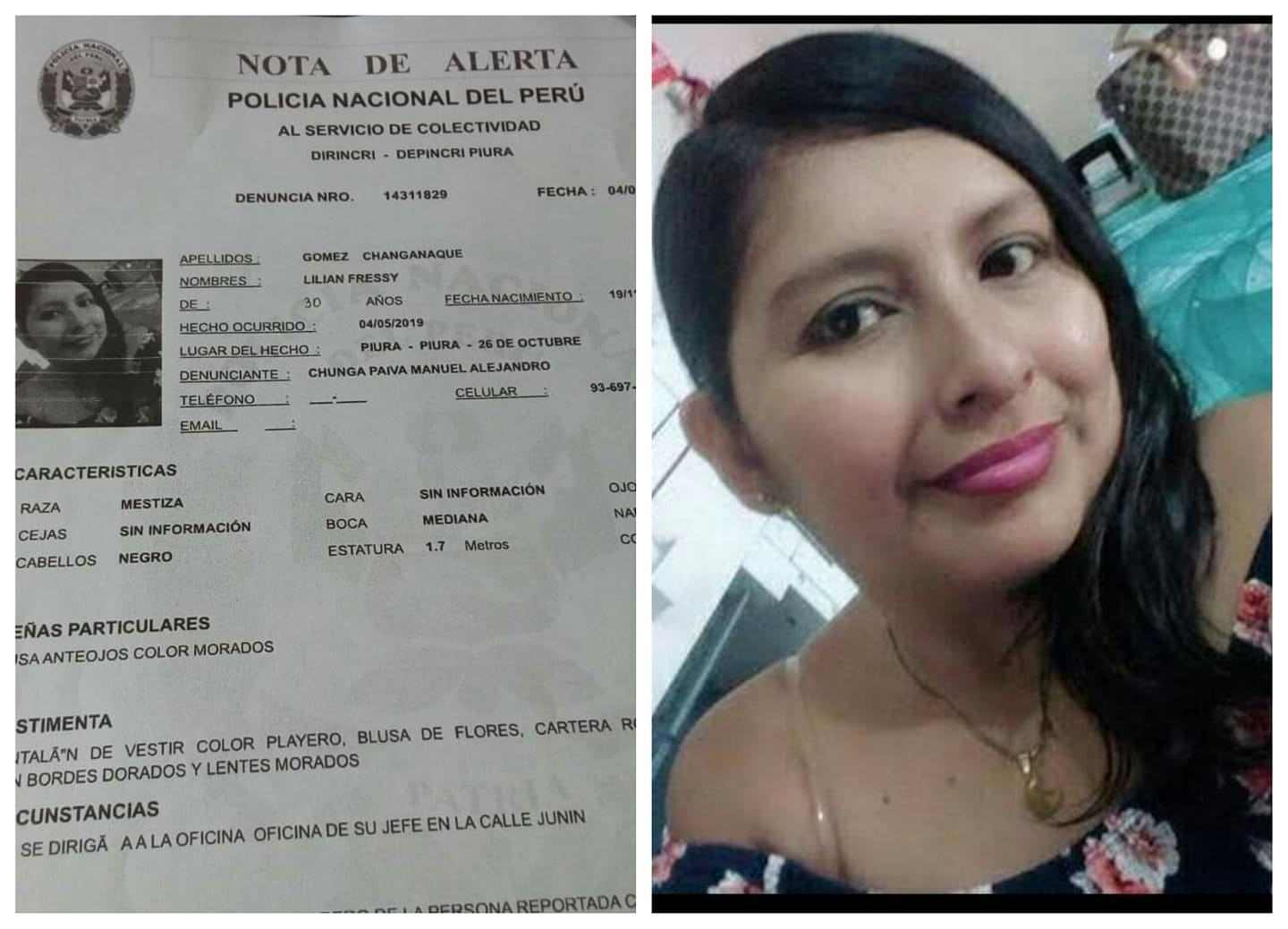 Talara: policías rescatan a joven secretaria que habría sido raptada en Piura