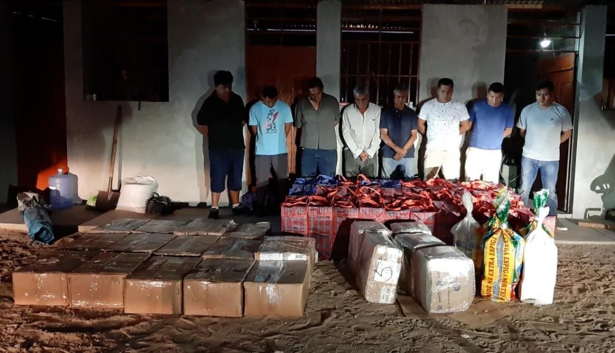 Incautan una tonelada y media más de cocaína en Sullana