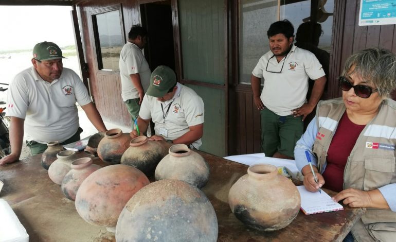 Piura: Ministerio de Cultura recibió 10 ceramios de la cultura Tallán que datan de 1,200 años después de Cristo