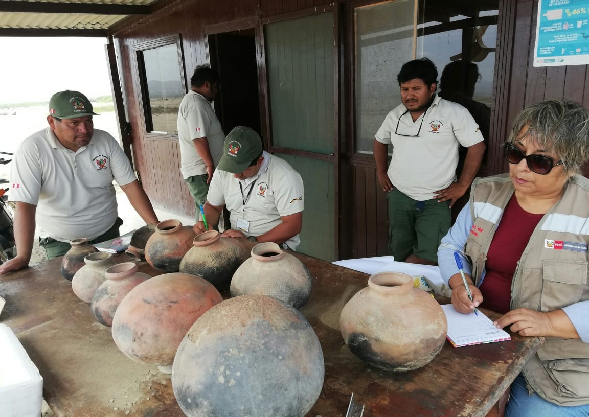Piura: Ministerio de Cultura recibió 10 ceramios de la cultura Tallán que datan de 1,200 años después de Cristo