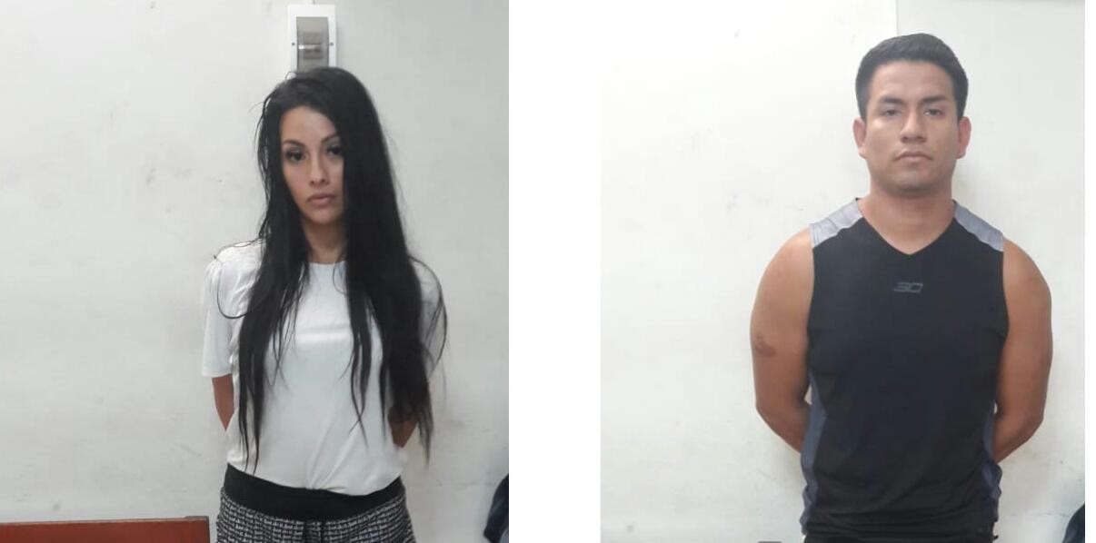 Detienen a dos sujetos cuando intentaban robar prendas de vestir en centro comercial en Castilla