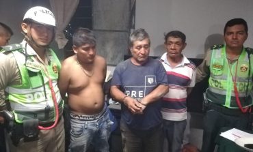 Capturan a tres individuos cuando intentaban robar material de construcción en un local de Piura