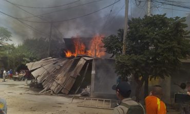 Incendio alerta a vecinos de la Zona Industrial de Piura