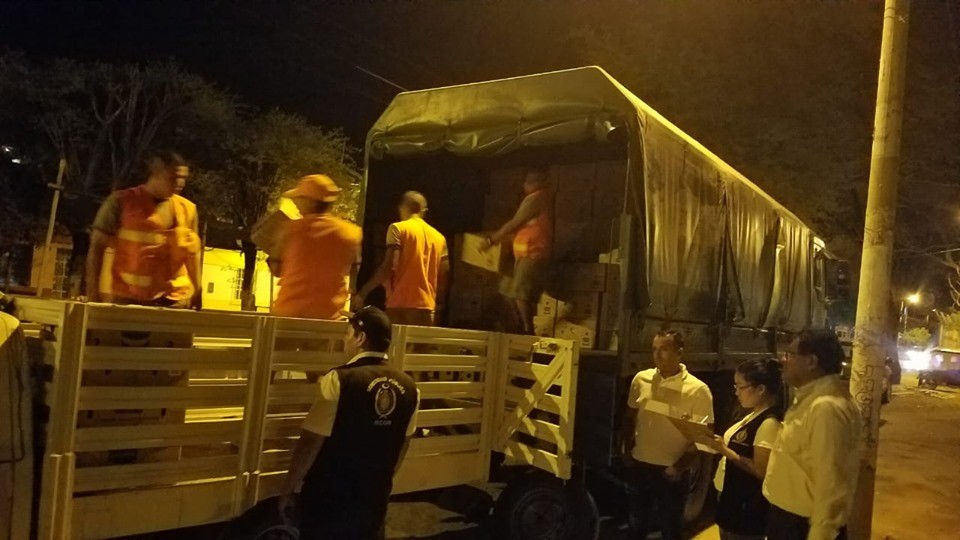 Donan banano orgánico que fue decomisado durante intervención policial