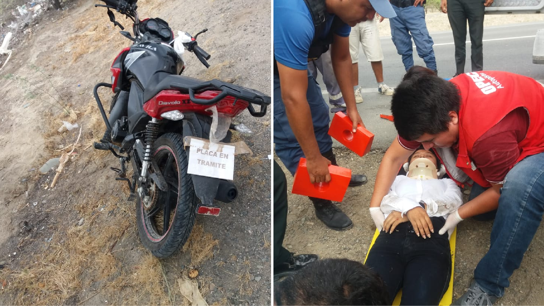 Joven de 22 años fue atropellada y abandonada en carretera Piura-Sullana