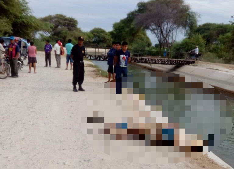 Piura: hallan el cuerpo de un sereno ahogado en canal Biaggio Arbulú