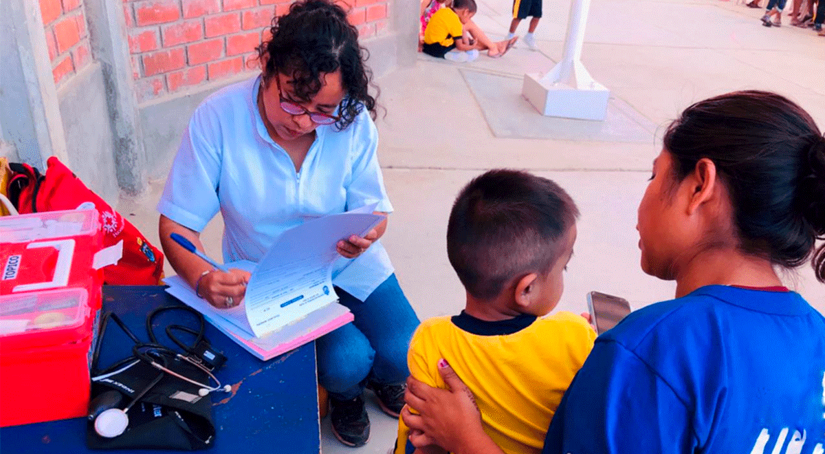 Catacaos: Diresa realizará visitas domiciliarias para combatir la anemia en niños
