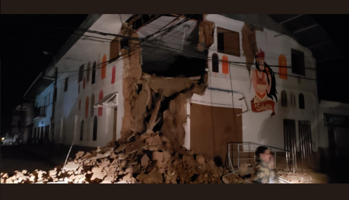 Seis heridos y 27 viviendas afectadas tras terremoto en Loreto