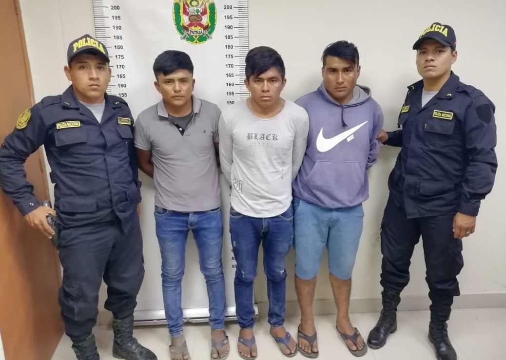 Sechura: detienen a tres sujetos acusados de robo de ganado