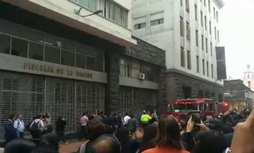 Un incendio se registró en sede de Fiscalía de Lavado de Activos en el Cercado de Lima