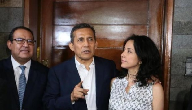 Procuraduría pide S/ 20 millones de reparación civil contra Humala y Heredia