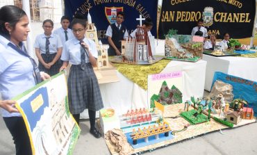 Sullana: colegio Divino Niño de Jesús ganó concurso turístico con material reciclable