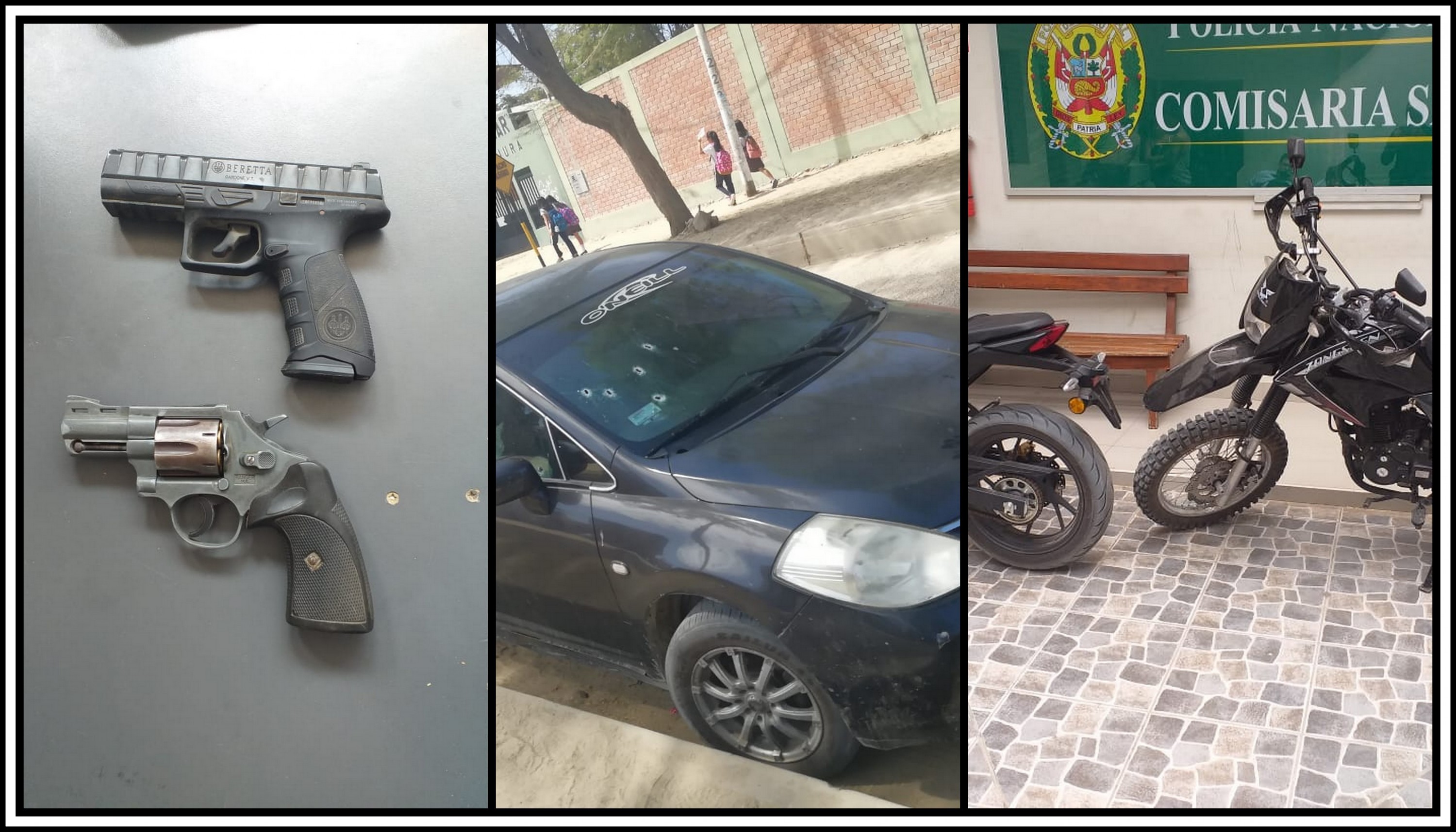Piura: dos presuntos ‘marcas’ fueron heridos durante balacera con policías