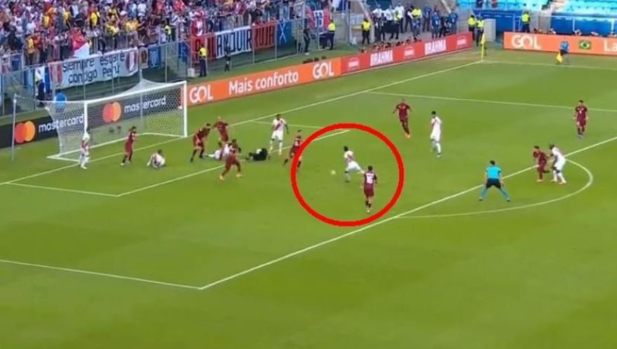 Perú 0 – 0 Venezuela en este primer tiempo
