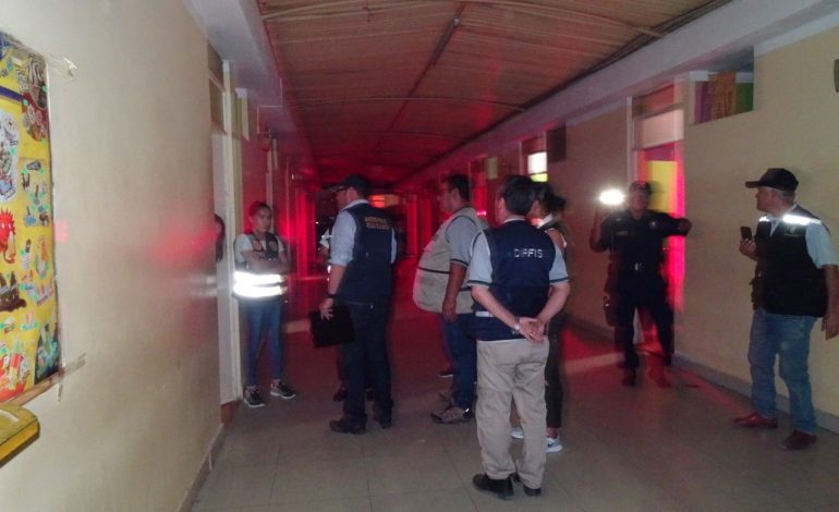 Hallan municiones y droga en prostíbulo «Café Rojo» en Sullana