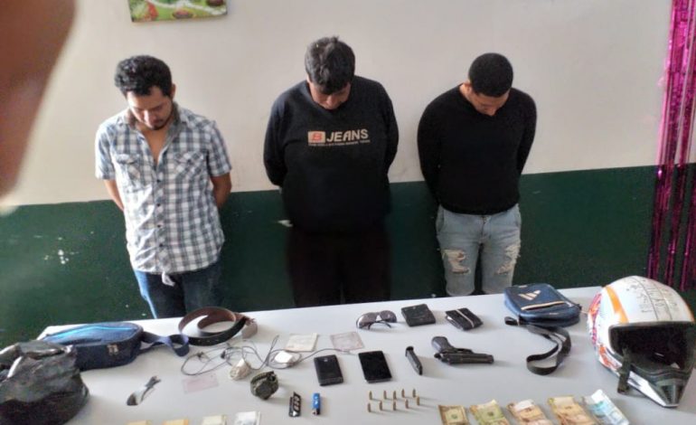 Sullana: capturan a cinco sujetos acusados de extorsión y tenencia ilegal de armas