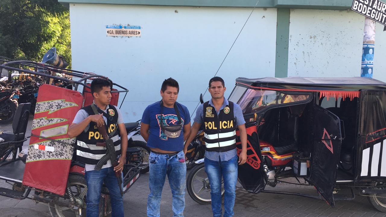 Piura: detienen a sujeto acusado de integrar banda criminal y recuperan cuatro mototaxis robadas
