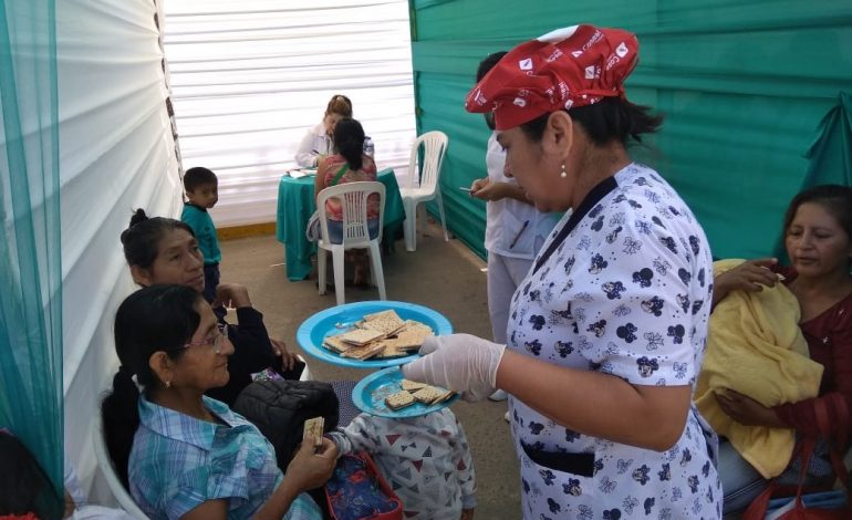 Más 800 pobladores beneficiados por campaña médica gratuita en La Arena