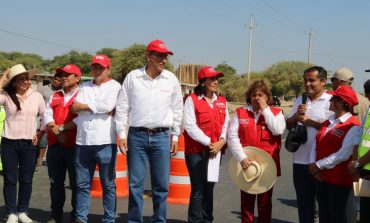 Presidente Martín Vizcarra se comprometió en ejecutar obra de agua y alcantarillado en el Medio Piura