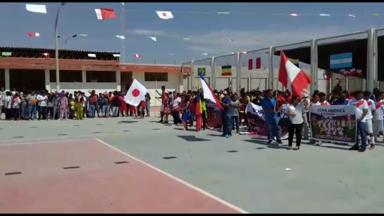 Internos del penal de Piura juegan su propia Copa América 2019