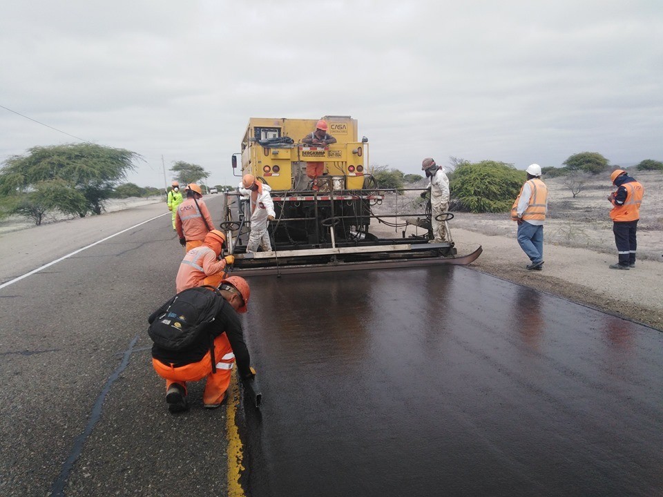 Sechura: trabajos en carretera se encuentra en un 35% de ejecución