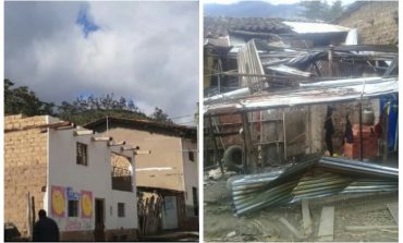 Huancabamba: fuertes vientos crean zozobra en Carmen de la Frontera
