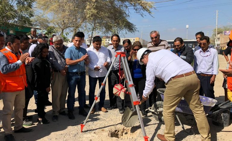 Piura: colocan 'primera piedra' de proyecto de rehabilitación del dren Telefónica