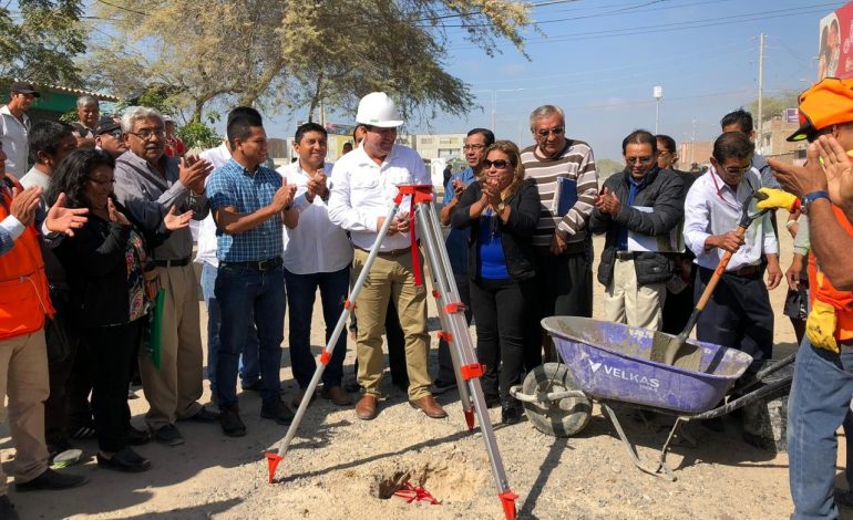 Piura: colocan 'primera piedra' de proyecto de rehabilitación del dren Telefónica