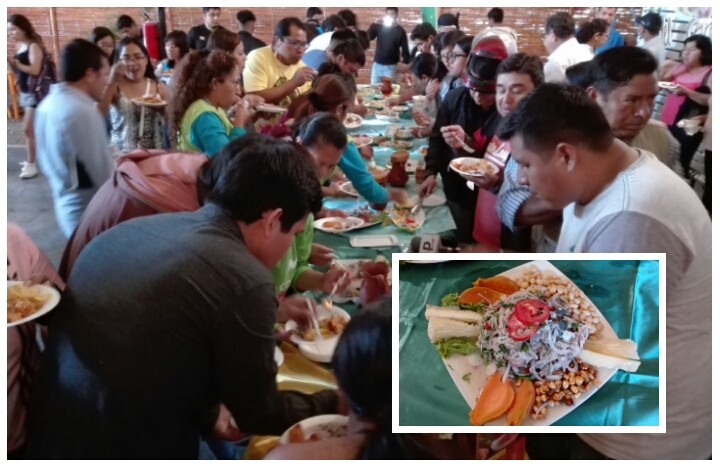 Como antesala al Día del Ceviche realizan degustación en caserío de Miraflores
