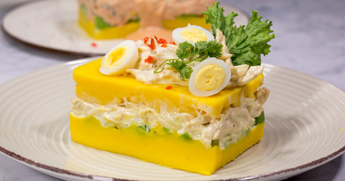 “Causa limeña de pollo”, un plato agradable y nutritivo por sólo S/ 20
