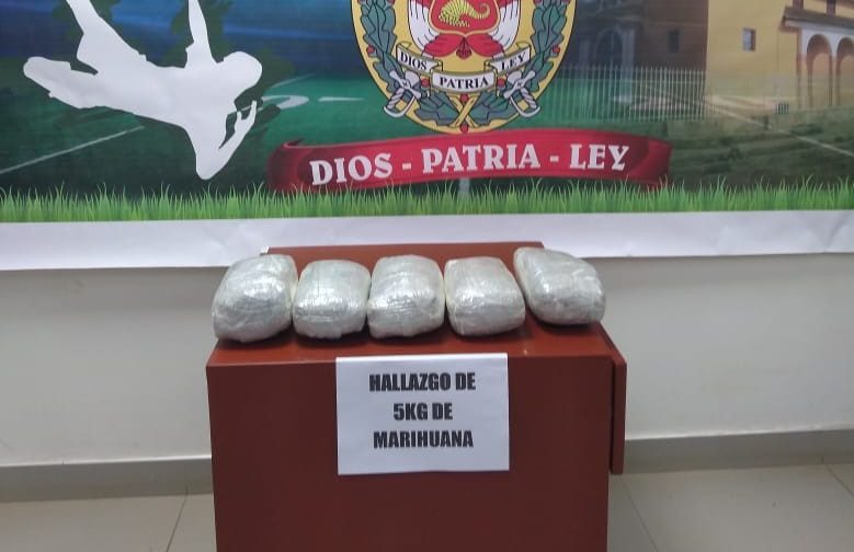 Hallan marihuana abandonada en carretera Ayabaca-Huancabamba
