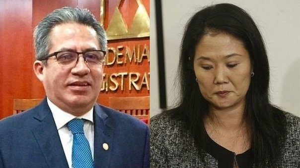 Juez Aldo Figueroa se inhibe de ver la casación de Keiko Fujimori
