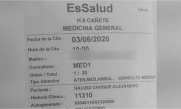 Perú: paciente fue citado para el 2020 y EsSalud explica la razón
