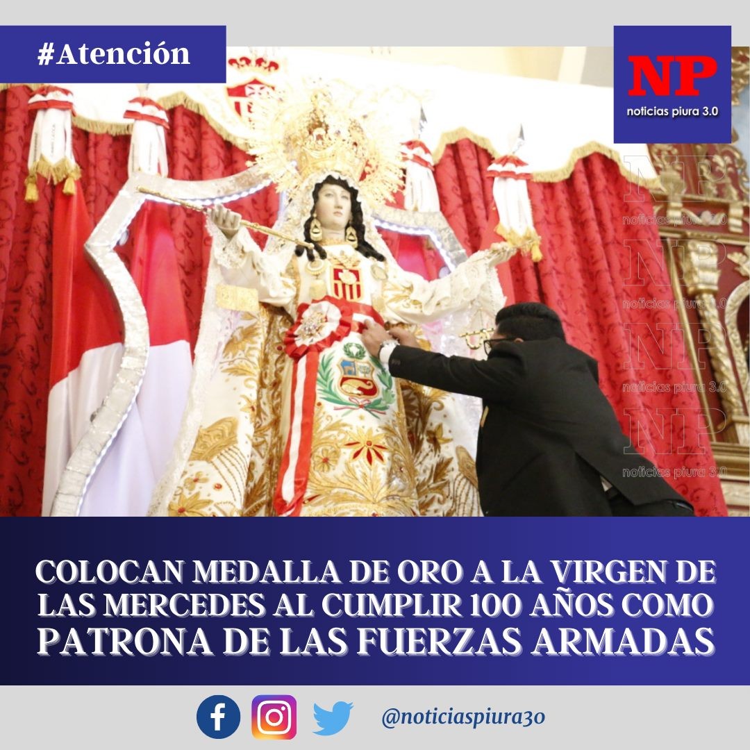 Imagen de La Mechita recibe medalla de oro en su día
