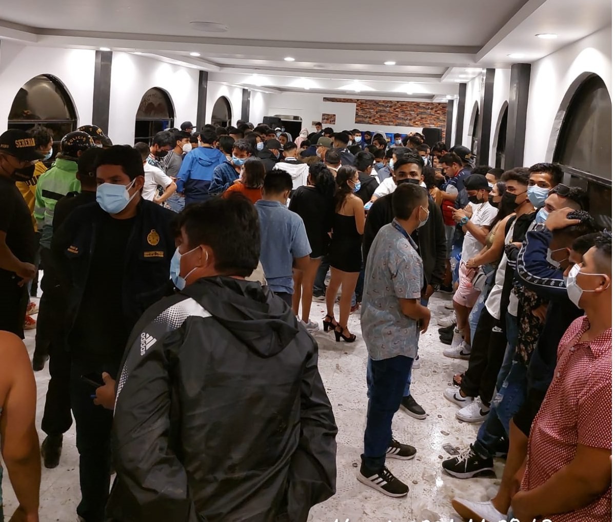 Sullana: 22 menores de edad participaban de fiesta semáforo