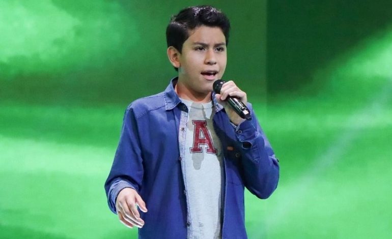 Piurano de 13 años deslumbra con su voz a jurado de «La Voz Kids»