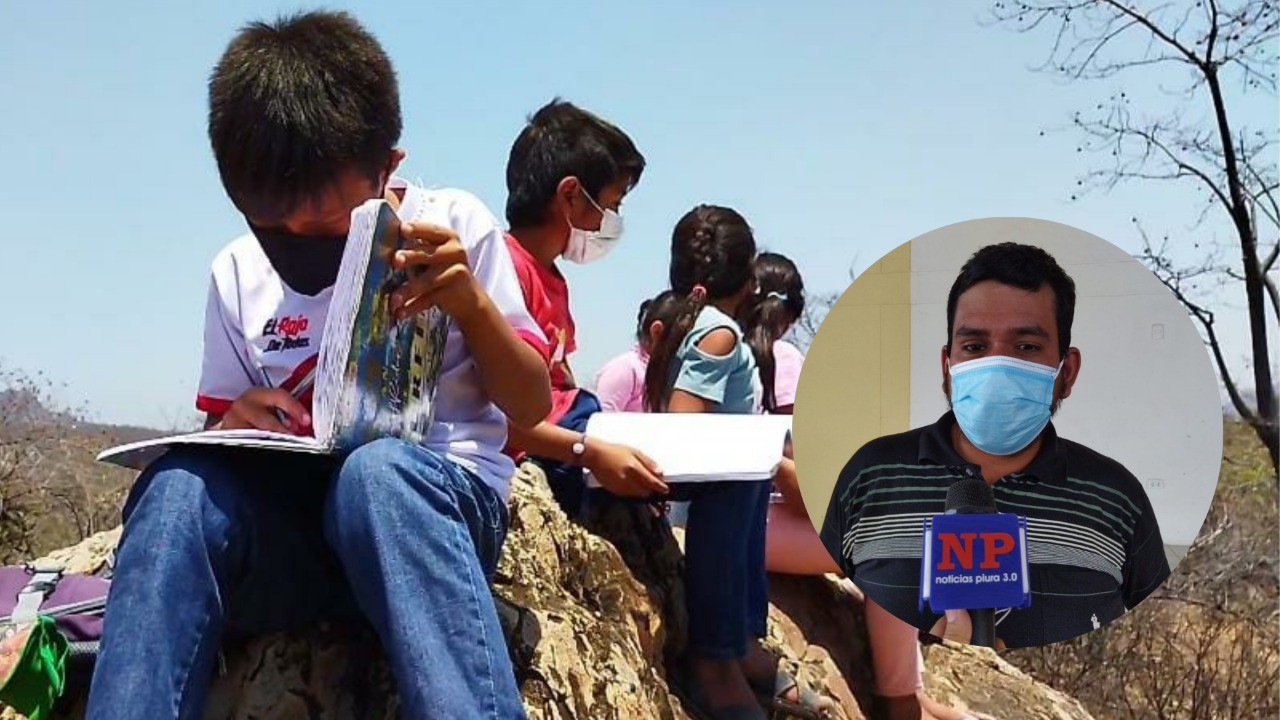 Piura: Más de 300 alumnos de centro poblado dejaron la escuela por falta de conectividad