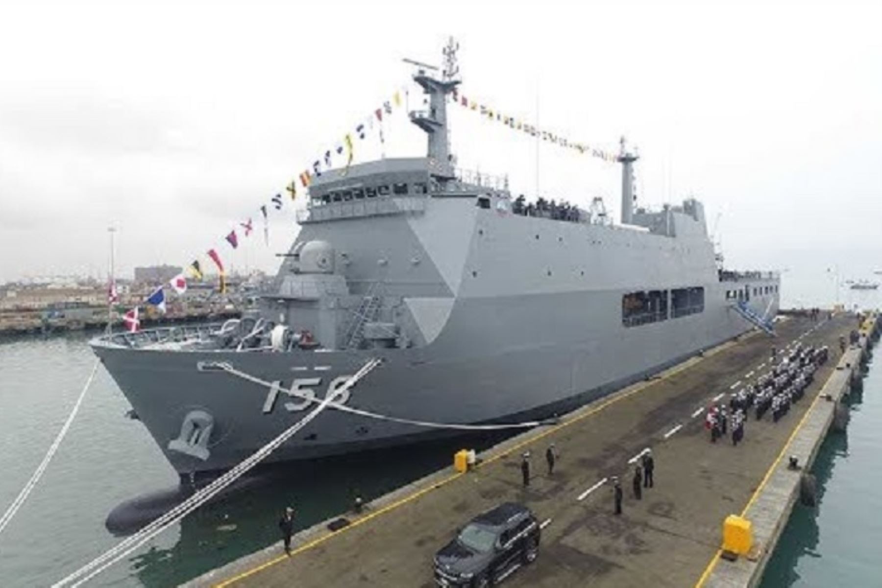 BAP Pisco arribará al puerto de Paita