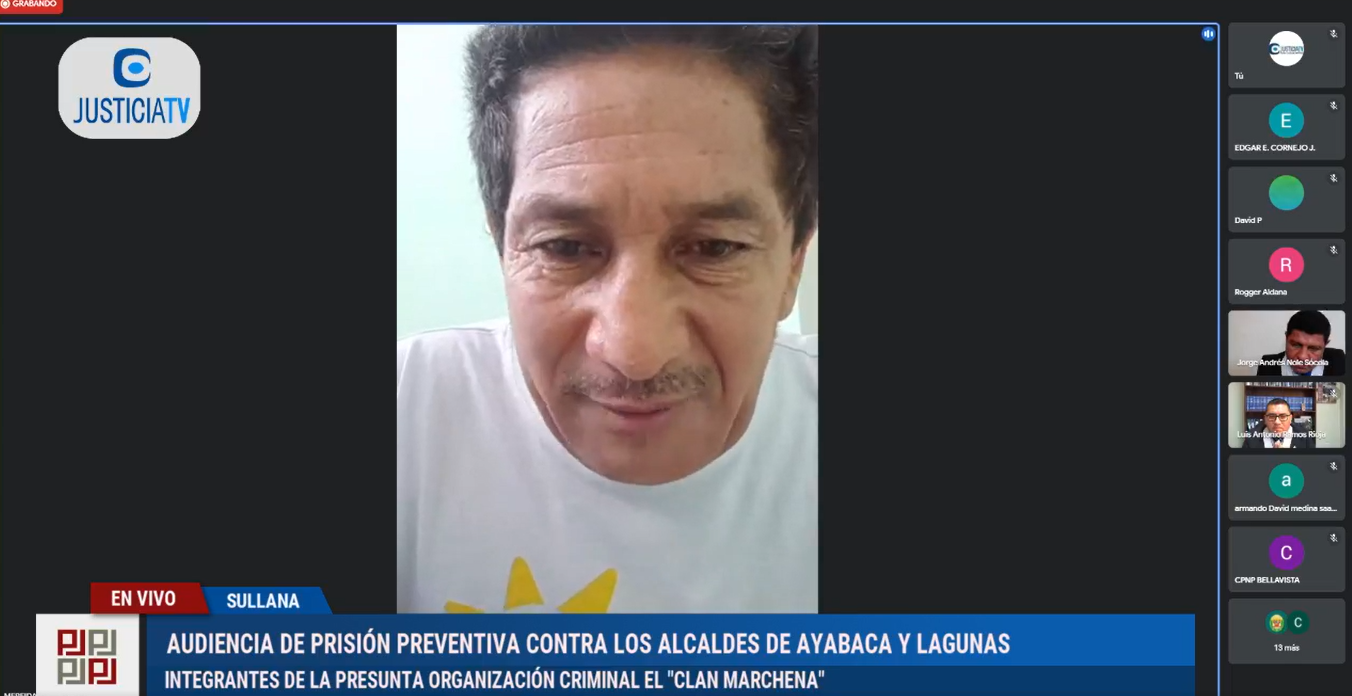 Investigado señala que alcalde de Ayabaca le pidió crear empresa de fachada