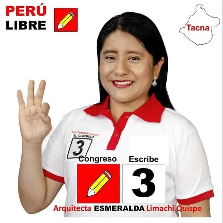 Nieves Limachi reemplazará al congresista Fernando Herrera