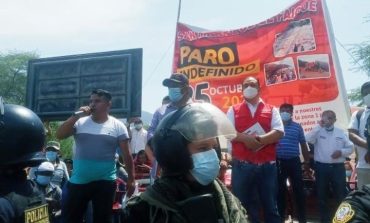 Pobladores de El Faique de Piura levantan el paro tras llegar a un acuerdo con el MTC