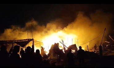 Nueve familias lo pierden todo tras incendio en Veintiséis de Octubre