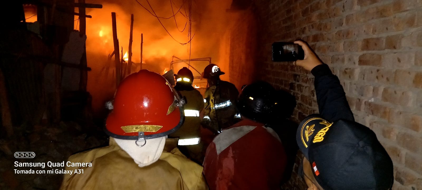 Incendio en Castilla