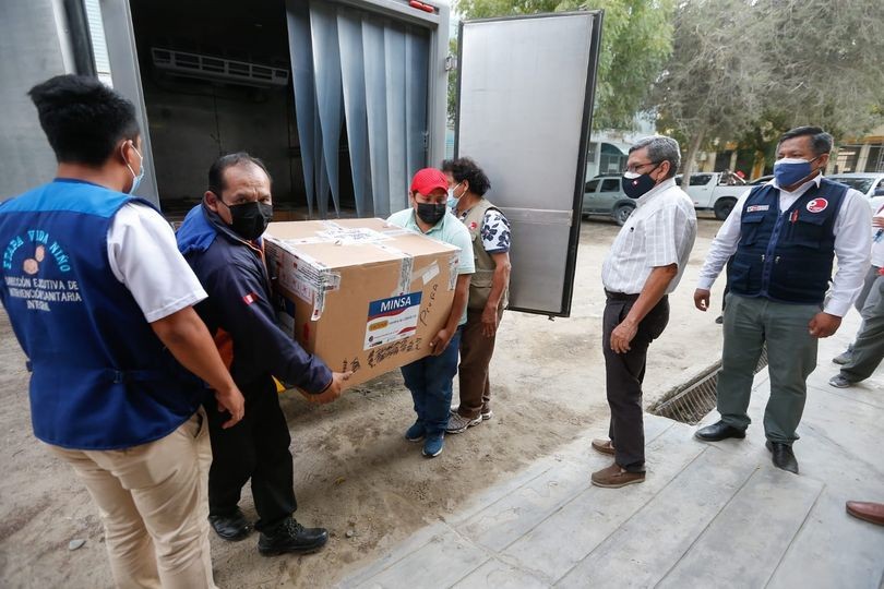 Cien mil dosis de vacunas anticovid serán destinadas a la sierra de Piura
