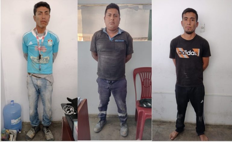 Ordenan cárcel para presuntos extorsionadores en Piura