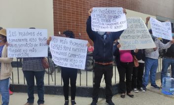 Moradores de Paimas exigen al Gobierno Regional de Piura obra de agua potable