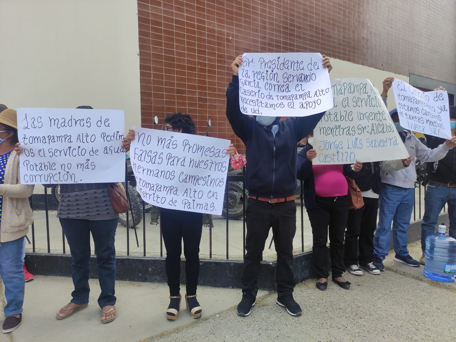 Moradores de Paimas exigen al Gobierno Regional de Piura obra de agua potable