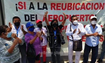 Vecinos exigen la reubicación del aeropuerto de Castilla