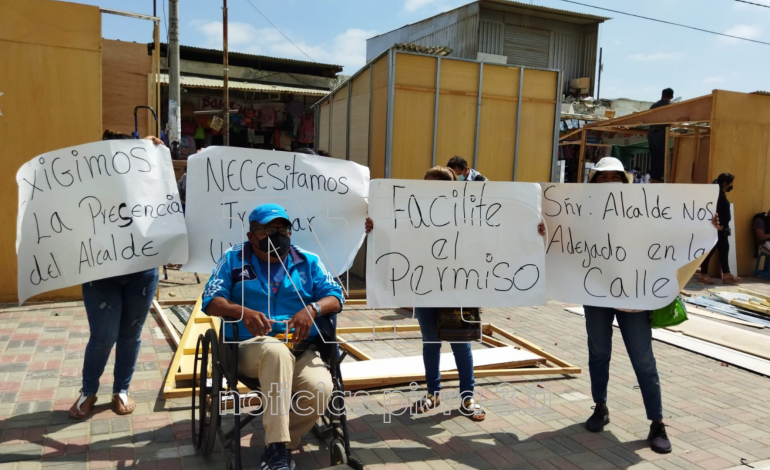 Piura: comerciantes afectados por incendio en mercado modelo piden ser reubicados